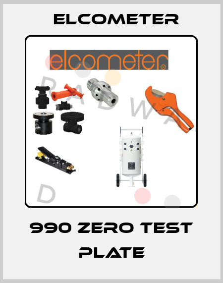 990 Zero Test plate Elcometer