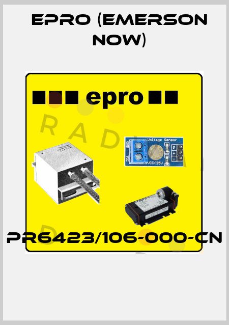 PR6423/106-000-CN  Epro (Emerson now)