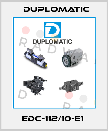 EDC-112/10-E1  Duplomatic