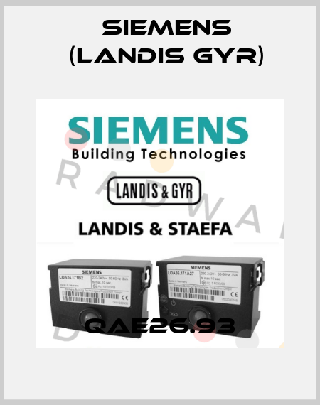 QAE26.93 Siemens (Landis Gyr)