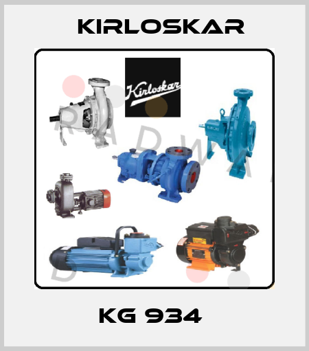 KG 934  Kirloskar