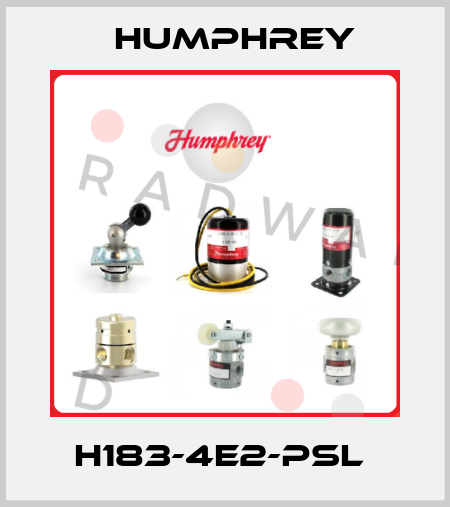 H183-4E2-PSL  Humphrey