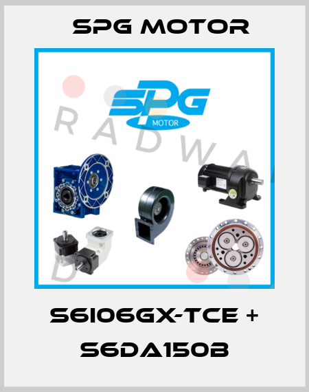 S6I06GX-TCE + S6DA150B Spg Motor
