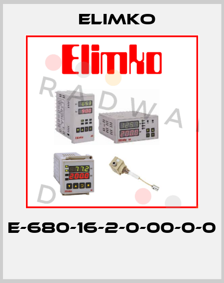 E-680-16-2-0-00-0-0  Elimko