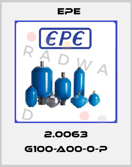 2.0063 G100-A00-0-P Epe