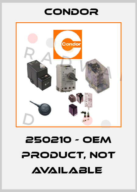 250210 - OEM product, not available  Condor