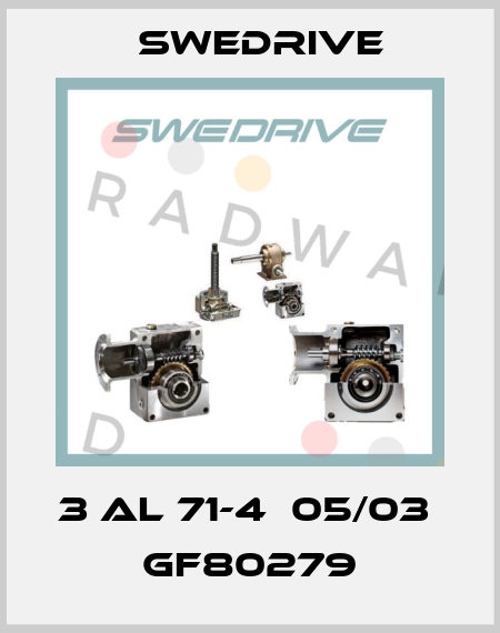 3 AL 71-4  05/03  GF80279 Swedrive