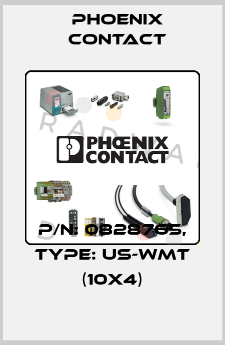 P/N: 0828765, Type: US-WMT (10X4) Phoenix Contact