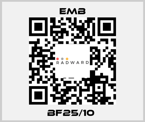 BF25/10  Emb