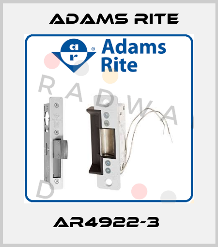 AR4922-3  Adams Rite