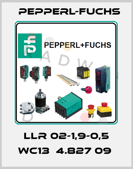 LLR 02-1,9-0,5 WC13  4.827 09  Pepperl-Fuchs