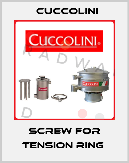 screw for tension ring  Cuccolini