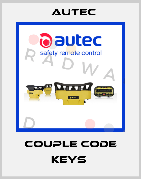 Couple code keys  Autec