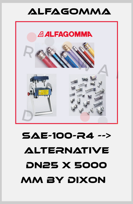SAE-100-R4 --> alternative DN25 x 5000 mm by Dixon   Alfagomma