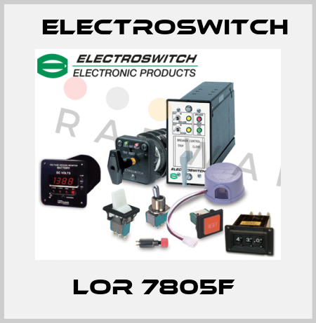 LOR 7805F  Electroswitch