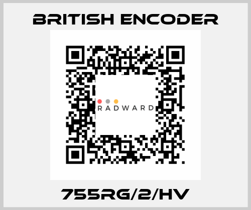 755RG/2/HV British Encoder