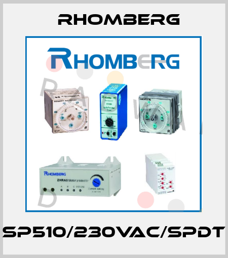 SP510/230VAC/SPDT Rhomberg