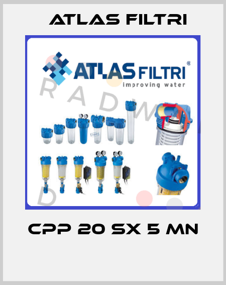 CPP 20 SX 5 mn  Atlas Filtri