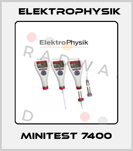 Minitest 7400 ElektroPhysik