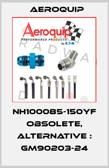 NH100085-150YF obsolete, alternative : GM90203-24 Aeroquip