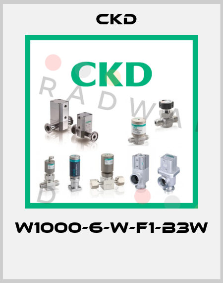 W1000-6-W-F1-B3W  Ckd