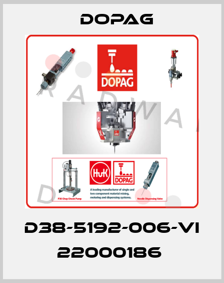D38-5192-006-VI 22000186  Dopag