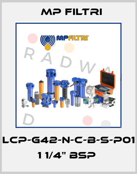LCP-G42-N-C-B-S-P01  1 1/4" BSP  MP Filtri