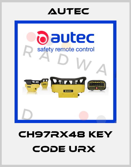 CH97RX48 key code URX  Autec