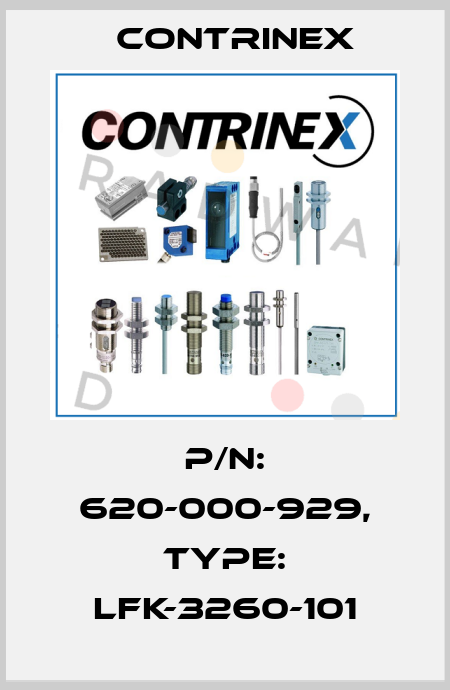 p/n: 620-000-929, Type: LFK-3260-101 Contrinex