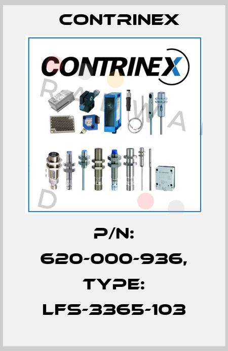 p/n: 620-000-936, Type: LFS-3365-103 Contrinex