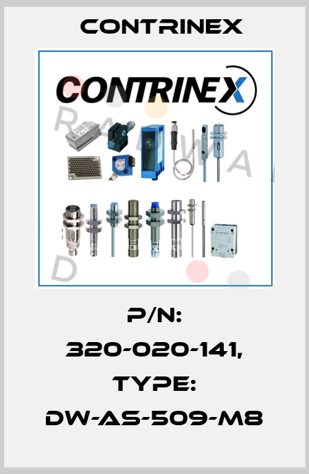 p/n: 320-020-141, Type: DW-AS-509-M8 Contrinex