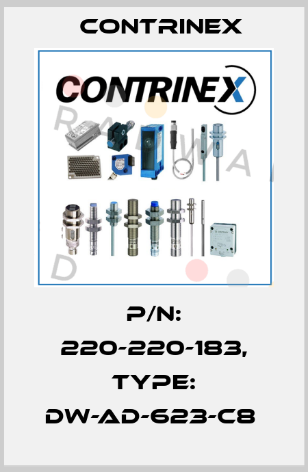 P/N: 220-220-183, Type: DW-AD-623-C8  Contrinex