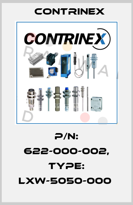 P/N: 622-000-002, Type: LXW-5050-000  Contrinex