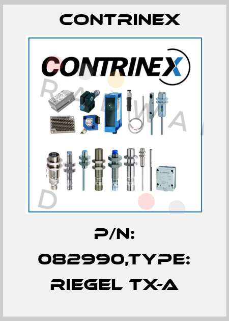 P/N: 082990,Type: RIEGEL TX-A Contrinex