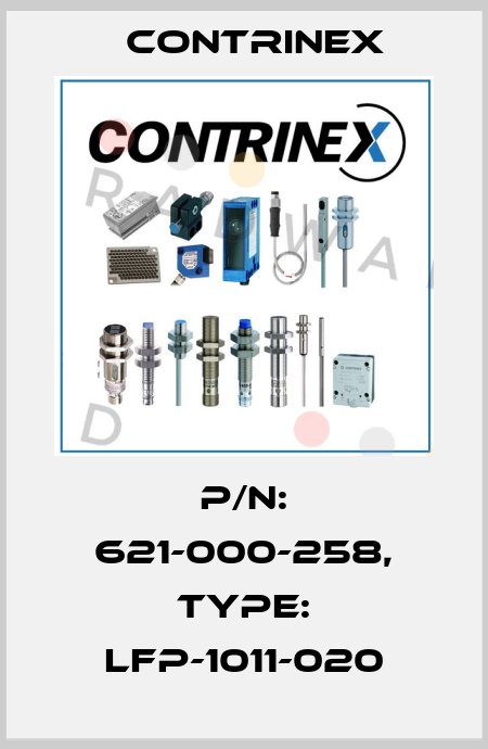 p/n: 621-000-258, Type: LFP-1011-020 Contrinex