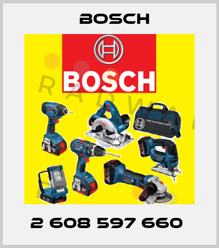 2 608 597 660  Bosch