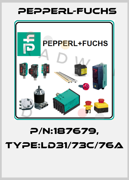 P/N:187679, Type:LD31/73c/76a  Pepperl-Fuchs