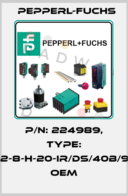 p/n: 224989, Type: ML4.2-8-H-20-IR/DS/40b/95/110 OEM Pepperl-Fuchs