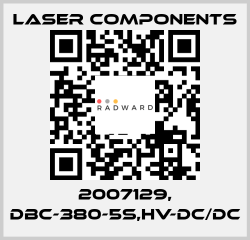 2007129, DBC-380-5S,HV-DC/DC Laser Components
