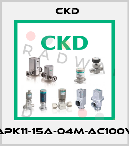 APK11-15A-04M-AC100V Ckd