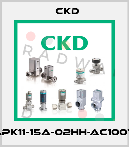 APK11-15A-02HH-AC100V Ckd