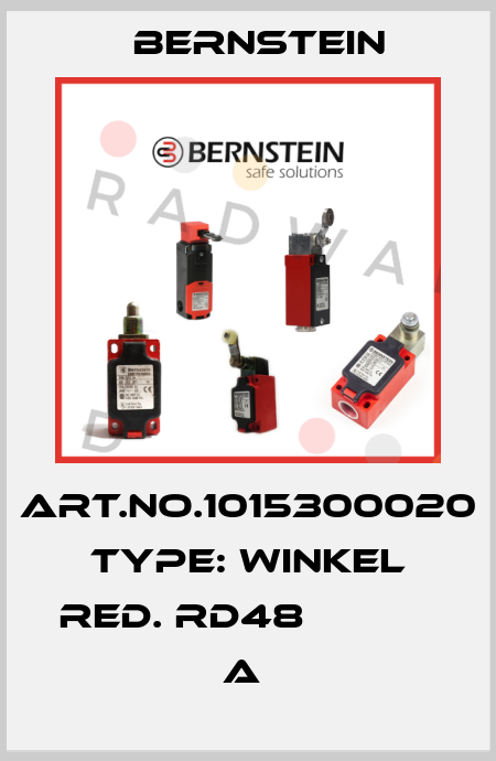 Art.No.1015300020 Type: WINKEL RED. RD48             A  Bernstein