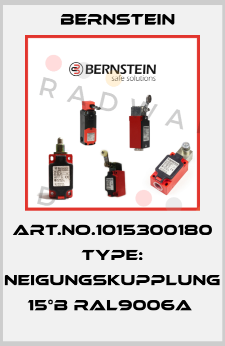 Art.No.1015300180 Type: NEIGUNGSKUPPLUNG 15°B RAL9006A  Bernstein