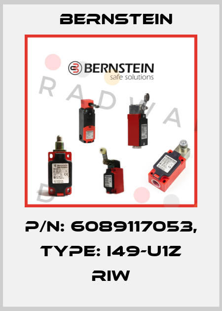 P/N: 6089117053, Type: I49-U1Z RIW Bernstein