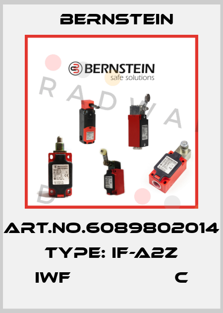 Art.No.6089802014 Type: IF-A2Z IWF                   C Bernstein