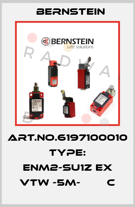Art.No.6197100010 Type: ENM2-SU1Z EX VTW -5M-        C Bernstein