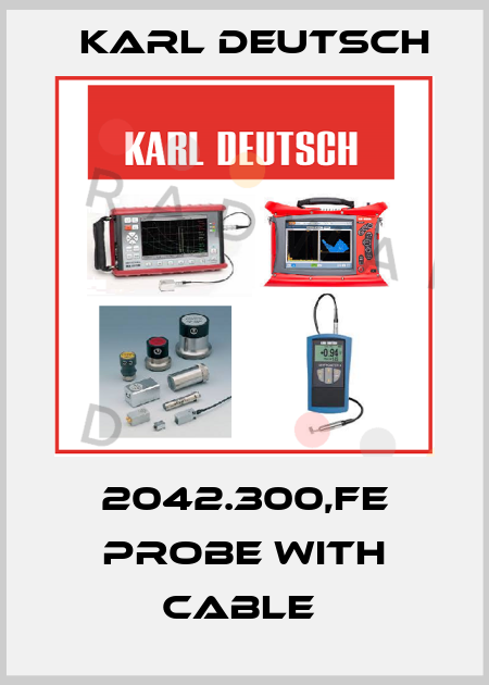 2042.300,FE PROBE WITH CABLE  Karl Deutsch