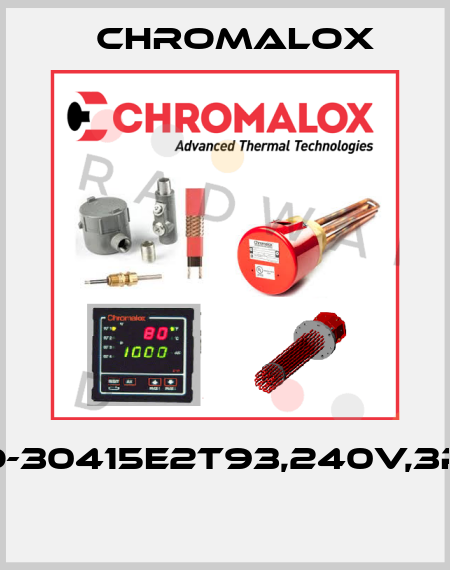 TMO-30415E2T93,240V,3PH,4  Chromalox