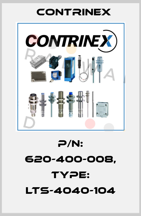 p/n: 620-400-008, Type: LTS-4040-104 Contrinex