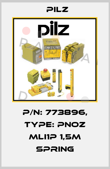 p/n: 773896, Type: PNOZ mli1p 1,5m spring Pilz